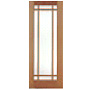 Interior Door French Natural Wood